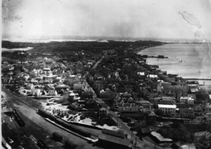 Looking East from the top of the Monument c. 1930