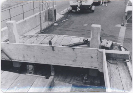 Trap Boat Charlotte Photograph of Decking