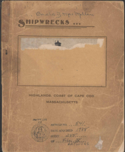 Shipwrecks, Highlands, Coast of Cape Cod