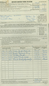 National Trap Inc. Federal Tax Returns for 1956 