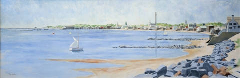 "Untitled (Provincetown Shoreline)" George Yater (1910-1993)