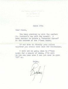 Richard Orareo letter