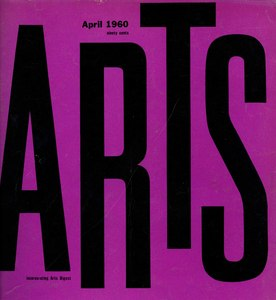 Arts April 1960, artist mentions