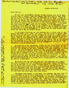 Letter to Mr.& Mrs. Bultman, Jr. from Jeanne & Fritz (September 30, 1946)