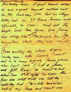 Letter to Mr. & Mrs. Bultman, Jr. from Jeanne & Fritz (September 3, 1947)