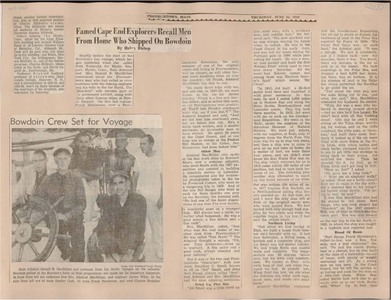 Scrapbooks of Althea Boxell (1/19/1910 - 10/4/1988), Book 7, Page 61