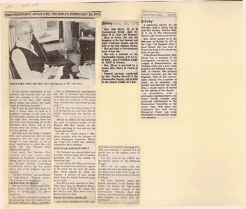 Scrapbooks of Althea Boxell (1/19/1910 - 10/4/1988), Book 9, Page 15