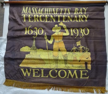 Massachusetts Bay Tercentenary Banner