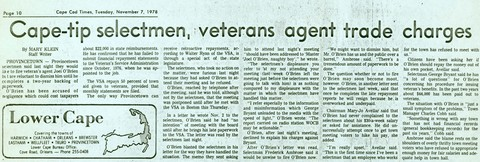 Miscellaneous newspaper articles - 1978-1980