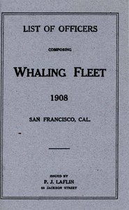 Whaling Fleet Officers - 1908