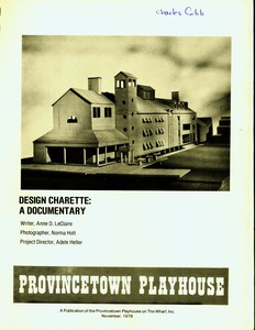Provincetown Playhouse Design Charette