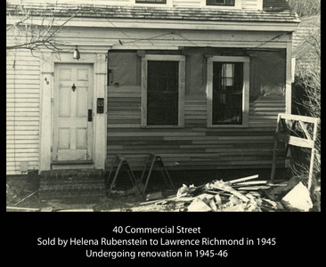 Lawrence Richmond's house - 40 Commercial Street