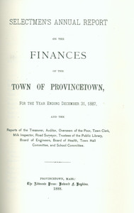 Annual Town Report - 1887