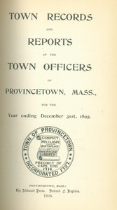 Annual Town Report - 1895