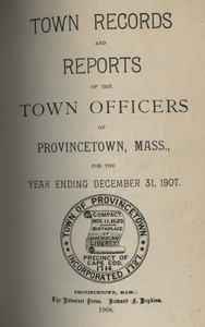 Annual Town Report - 1907
