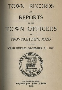 Annual Town Report - 1911