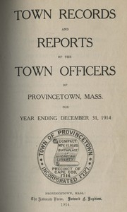 Annual Town Report - 1914