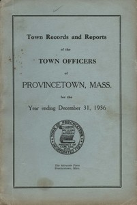 Annual Town Report - 1936