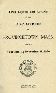 Annual Town Report - 1950