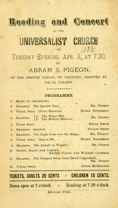 Abram S. Pigeon (April 3, 1888)