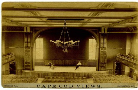 Provincetown Town Hall Auditorium Photos, 1886