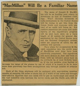 Rear Admiral Donald B. MacMillan