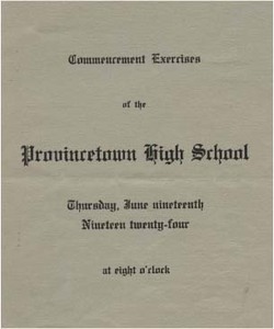 Commencement Program - 1924
