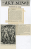 The Art News – March 25, 1939, Nordfeldt & Hartley Articles