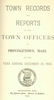 Annual Town Report - 1900